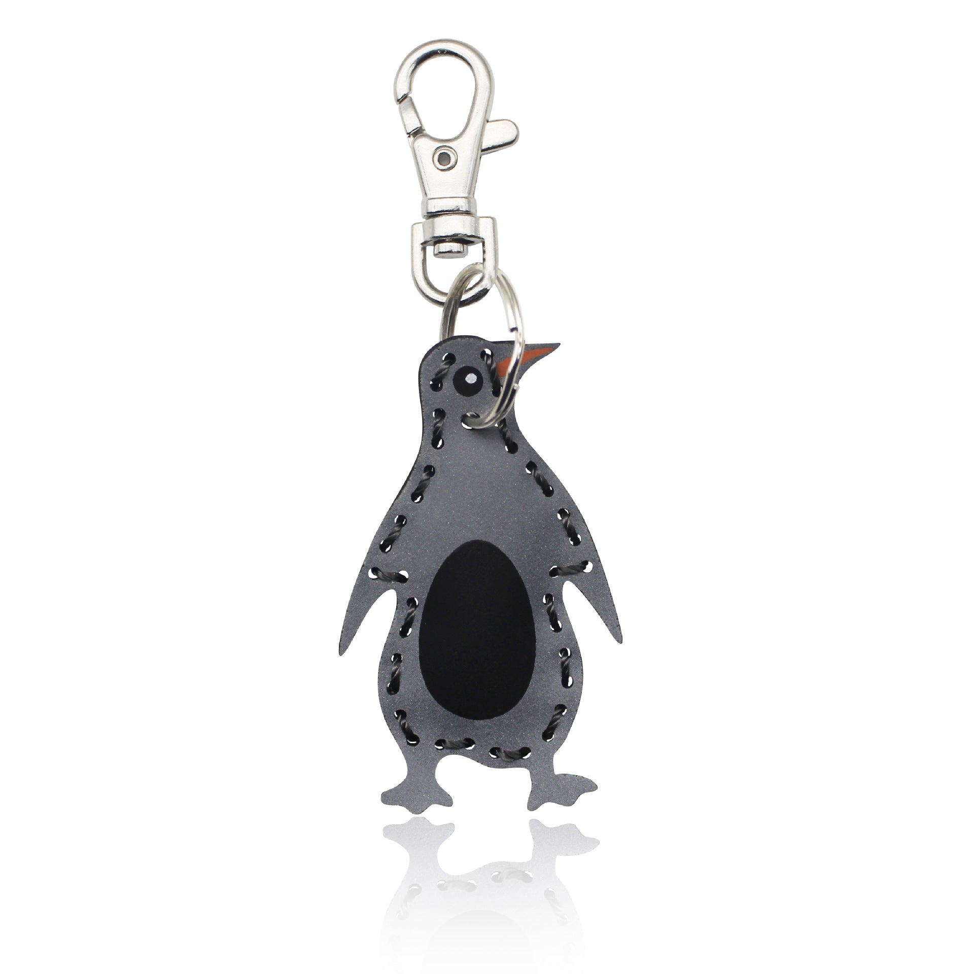 Wholesale Reflective Animal Leather Keychain